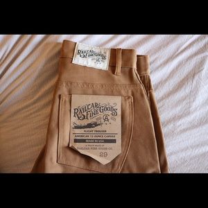 Railcar Fine Goods Flight Trouser Duck
